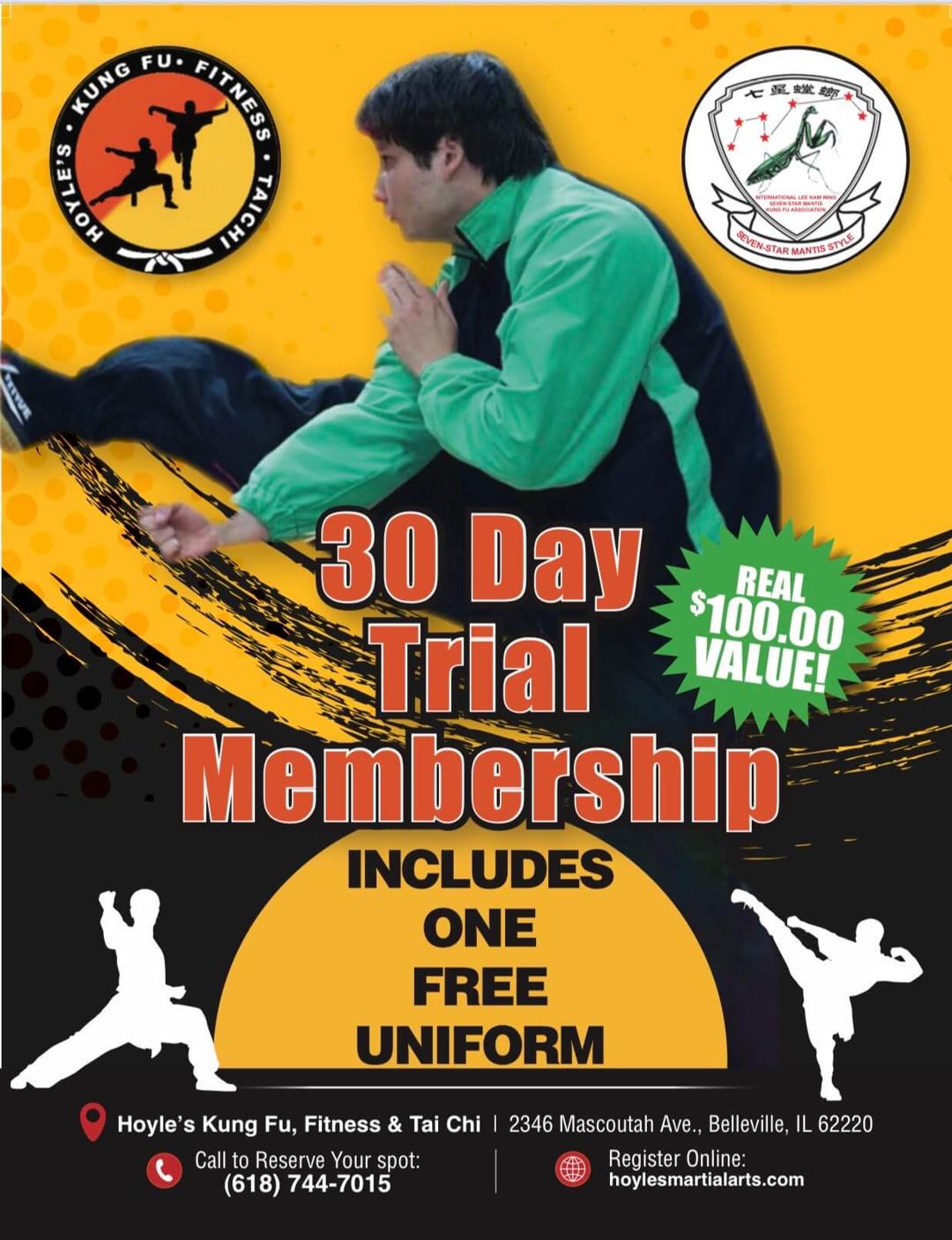30 Days of Martial Arts Training + a FREE Uniform!