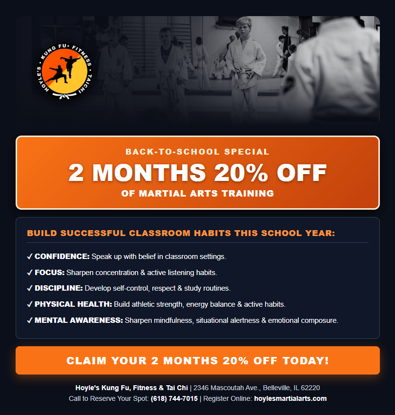 Back-to-School Special — 2 Months at 20% Off!